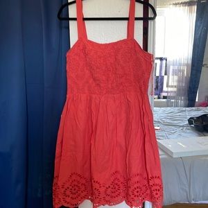 Beautiful orange dress
